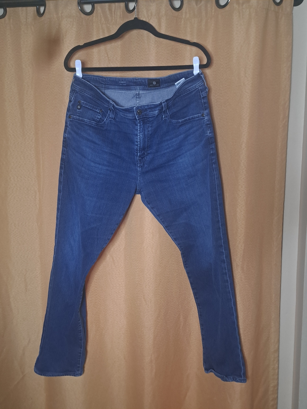 Ag Adriano Goldschmied Women's Straight Leg Jeans - Dark Blue